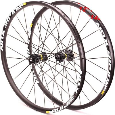 Bicycle Wheel Group 26 Inch Road Bicycle Wheels with Aluminum Wheels for Front and Rear Wheels of Bicycles, Suitable for 8/10/10/11 Flywheels (Color : 26" Barrel Shaft Version.)
