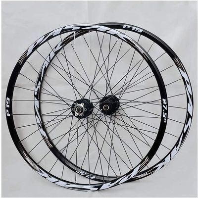 Bicycle Wheel Group Mountain Bike Front and Rear Wheel Sets, Road, Racing Bike Wheels, Easy to Disassemble, 26/27.5/29inch (Size : 27.5INCH)