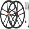 Bicycle Wheel Group 20 Inch Mountain Bike Wheel Quick Release Integrated Bicycle Hub 7 8 9 10 Speed Box 2164g (Size: Black 406) view 1