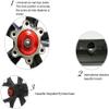 Bicycle Wheel Group 20 Inch Mountain Bike Wheel Quick Release Integrated Bicycle Hub 7 8 9 10 Speed Box 2164g (Size: Black 406) view 3