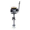 9HP 4 Stroke Outboard Motor Gas Boat Engine 225cc Fishing Boat Gasoline Boat Engine Tiller Control Start Heavy Duty Shaft Boat Engine Air-cooled Outboard Boat Motors view 1
