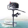 9HP 4 Stroke Outboard Motor Gas Boat Engine 225cc Fishing Boat Gasoline Boat Engine Tiller Control Start Heavy Duty Shaft Boat Engine Air-cooled Outboard Boat Motors view 2