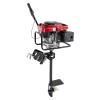 CHALIGHT 8 HP 4 Stroke 196cc Outboard Boat Motors, Fishing Boat Gasoline Engine, Tiller Control Start, Heavy Duty Shaft, Air-cooled CDI view 1
