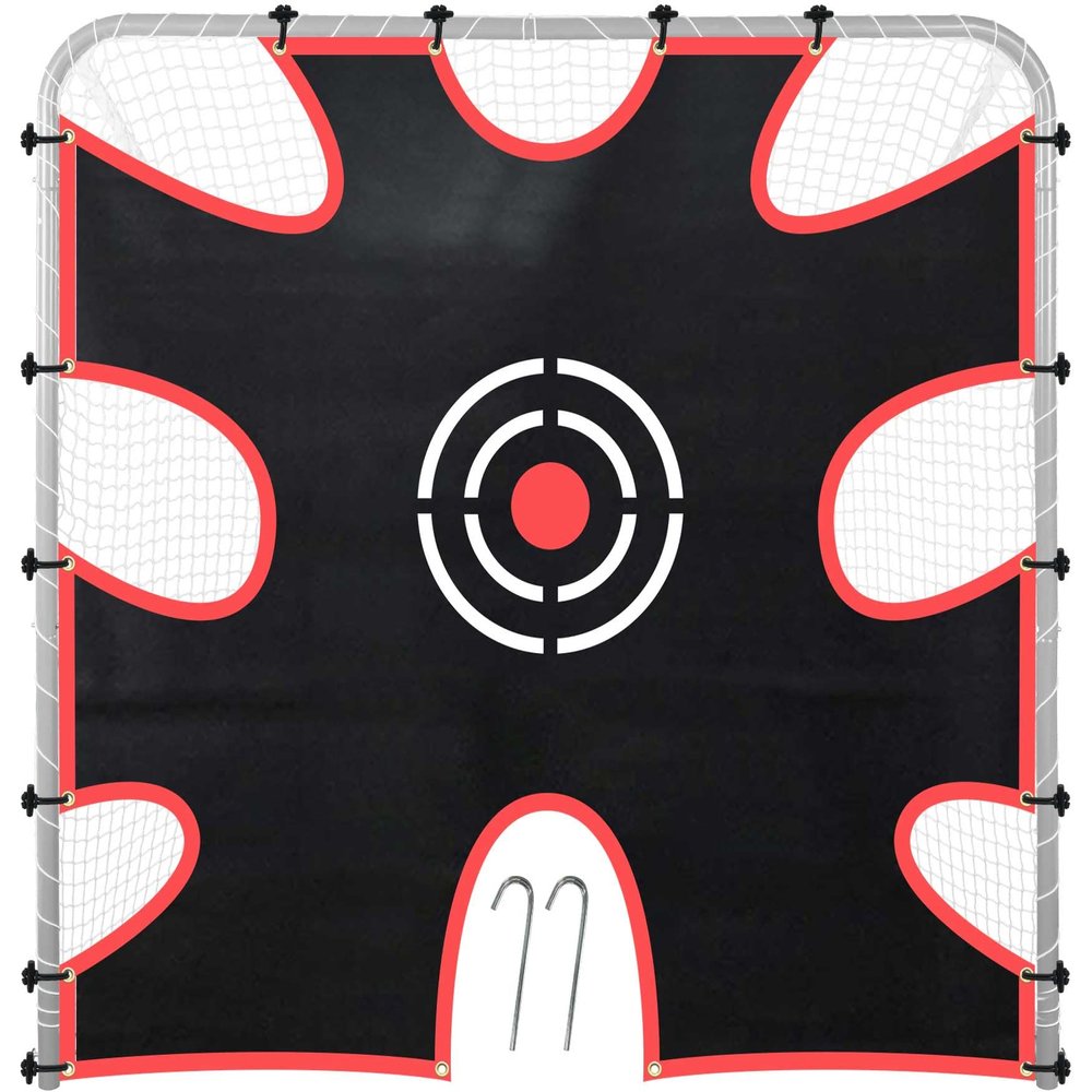 Doubleriver 6 x 6 ft Lacrosse Shooting Target Tarp Goal Sheet