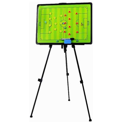 esmen Magnetic Coaching Board, Large Soccer Tactics Board Magnetic Marker, Tripod Stand and Carrying BagTraining Assistant Equipmentc
