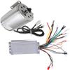 YC Yier 48V 1800W Electric Brushless DC Motor T8F 9 Teeth with Speed Controller DIY Parts for Scooter E Bike Go Kart Bicycle Tricycle Drift Trike ATV Quad Buggy Mini Pit Dirt Bike Razor 4 Wheeler view 1