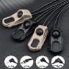 HATSEN Tactical Modular Dual Wire Button Remote Activation Pressure SwitchCompatible with M300/M600 PEQ15/A2 Etc Series Scout Troch Flashlightfor 20mm Rail and M&K System (SF+Crane Laser Plug DE) view 4