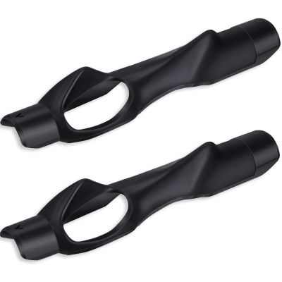 RoundFunny 2 Pack Golf Grip Trainer Attachment for Improving Hand Positioning on Club Right Handed Golf Swing Trainer for Kids and Woman Beginner Learn Correct Grip Posture(Black)