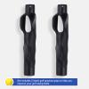 RoundFunny 2 Pack Golf Grip Trainer Attachment for Improving Hand Positioning on Club Right Handed Golf Swing Trainer for Kids and Woman Beginner Learn Correct Grip Posture(Black) view 2