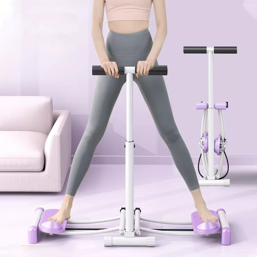 GANDUS Ski Training Machine Ski Training Legs Exerciser for Female, Cardio Slimmer Thigh Master Machine, Portable Workout Quiet Hip Trainer, Postpartum Repair Machine