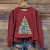 SHAOBGE Cyber Of Monday 2023 Christmas Shirts For Women Sueter Deportiva Para Mujer Extra Warm Sweater Women Hooded Sweatshirt Women Sales Today Clearance Prime Only Christmas Costumes For Adults Red view 3