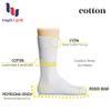 Hugh Ugoli Mens Cotton Dress Socks, Plain Colors, Regular Fit, Crew, Casual Socks, 3 Pack, Burgundy, Shoe Size: 6-8 view 3