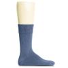 Hugh Ugoli Mens Cotton Dress Socks, Plain Colors, Regular Fit, Crew, Casual Socks, 3 Pack, Jeans Blue, Shoe Size: 8-10 view 4