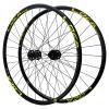 ZECHAO 26/27.5/29 Inch Mountain Wheelset,Middle Lock Bearing 28 Spokes Aluminium Alloy Double Wall Rims Disc Brake Quick Release Bike Wheels Wheelset (Color : Gold, Size : 29inch) view 1