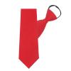 Mantieqingway Zipper Ties for Women, Pre-tied Adjustable Boys/Girls Neck Ties for Business, School Uniforms, JK/JC Cosplay (Red) view 1
