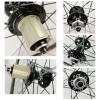 ZECHAO Road Bike Wheel Set,700c*25-45C Tire Disc/V/C Brake Double Wall Aluminium Alloy Rims 40MM Flat Spoke 12 Speed for Off Road Bike Wheelset view 3