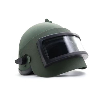 Aetheria Russian K63 Helmet with Adjustable Cushioning Pads, 56-66cm Size, WW2 Military Helmet Mask for Halloween CS Outdoor Activities - Black (Army Green)