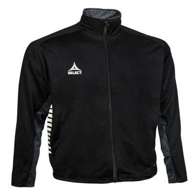 SELECT Spain Youth Training Full Zip Jacket, Black, Size 14 Years