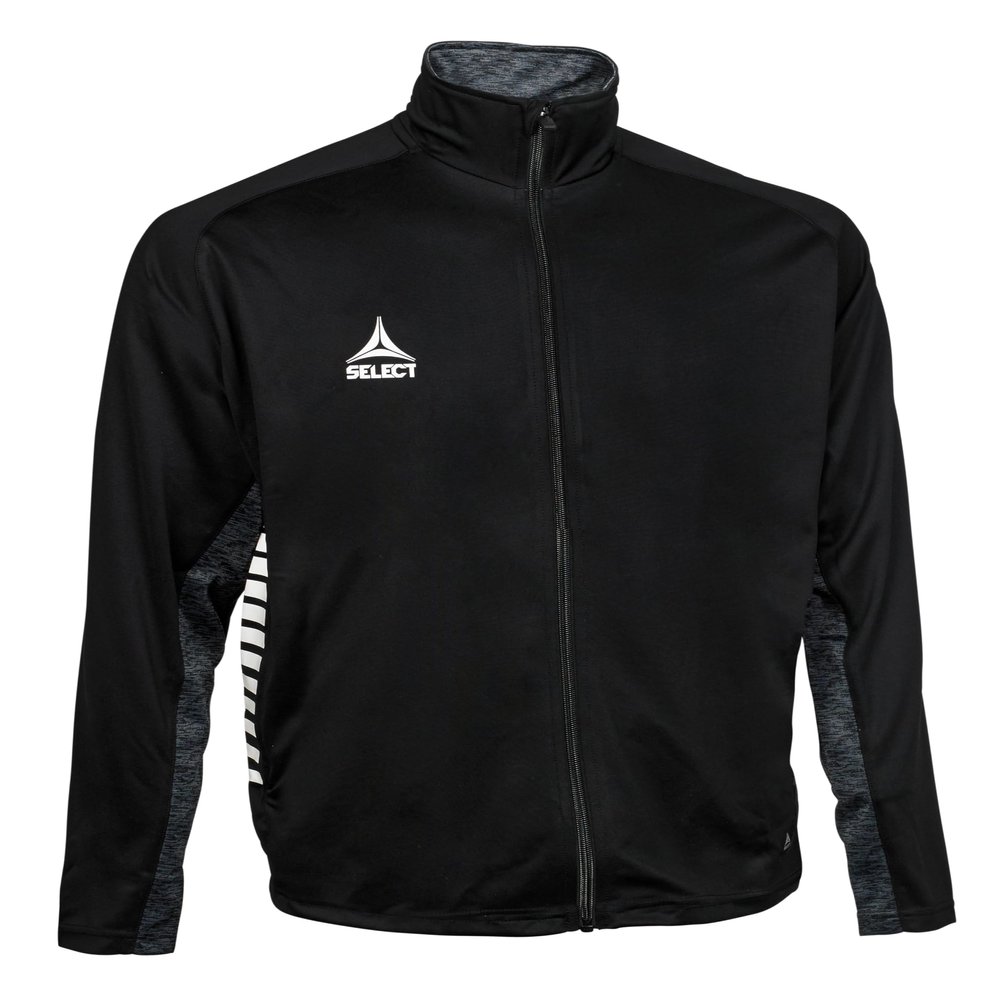 SELECT Spain Youth Training Full Zip Jacket, Black, Size 14 Years
