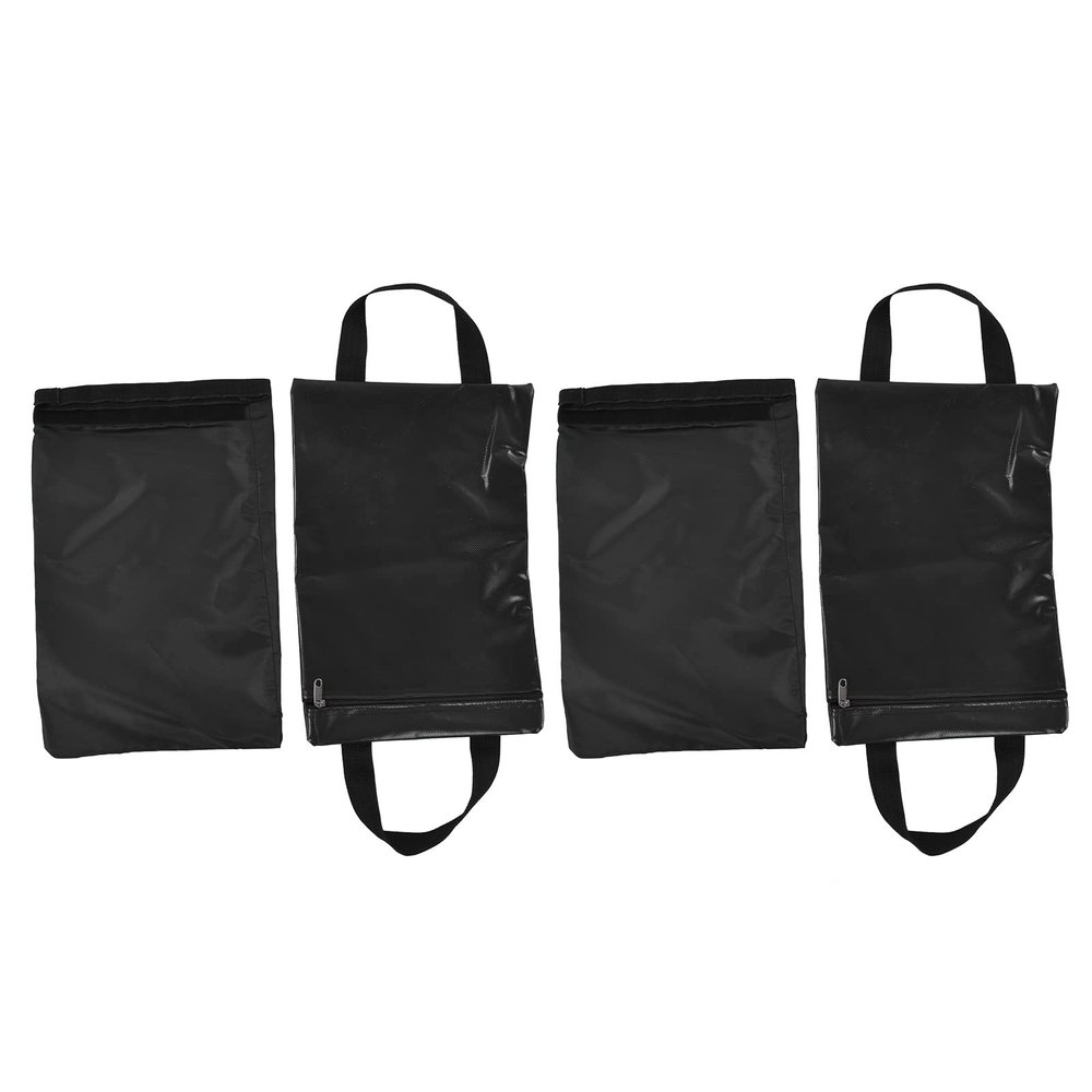 HERCHR Weighted Anchor Bags, 4PCS Heavy Duty Sports Sandbags Portable Windproof Fixed Sandbag Outdoor Waterproof Goal Frame Sandbag for Soccer