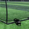 HERCHR Weighted Anchor Bags, 4PCS Heavy Duty Sports Sandbags Portable Windproof Fixed Sandbag Outdoor Waterproof Goal Frame Sandbag for Soccer view 3