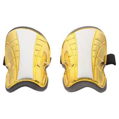 BESPORTBLE 1pair Soccer Shin Guards for Teens Lightweight Shin Protector for Boys and Girls Breathable Calf for Outdoor Football Training and Pineapple Design