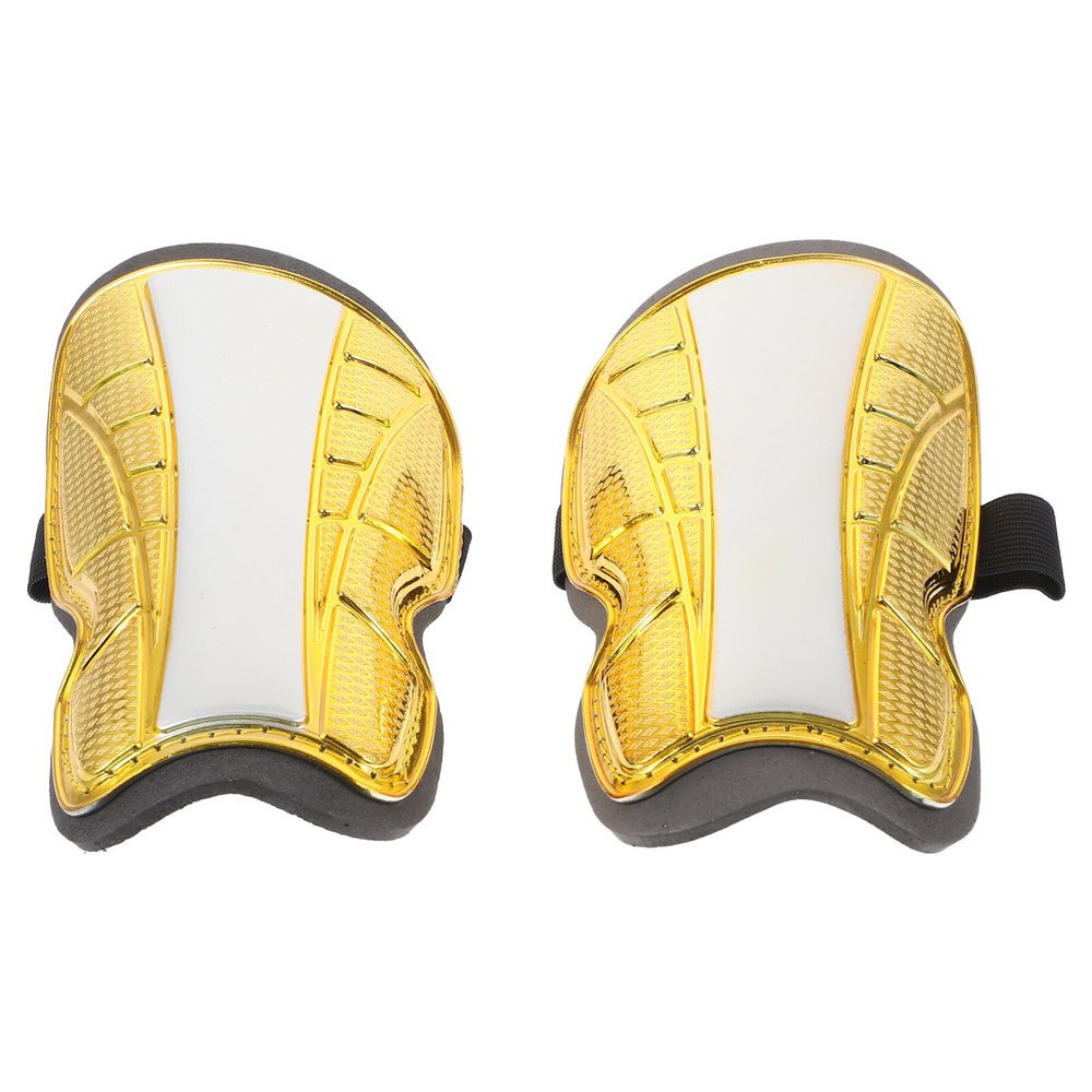 BESPORTBLE 1pair Soccer Shin Guards for Teens Lightweight Shin Protector for Boys and Girls Breathable Calf for Outdoor Football Training and Pineapple Design