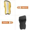 BESPORTBLE 1pair Soccer Shin Guards for Teens Lightweight Shin Protector for Boys and Girls Breathable Calf for Outdoor Football Training and Pineapple Design view 2