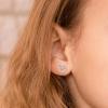 925 Sterling Silver Gymnastics Stud Earrings for Daughter Gymnastics Gifts USA Gymnast Ear Studs Jewelry Gift Gymnastics Sport Earrings Sports Jewelry for Granddaughter Christmas Gift (Gymnastics Style-4) view 4