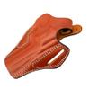 Leather Holster with Safety Lock fits Colt King Cobra or Colt Python, Handmade, Right Handed, PulsarHolster (Brown, Colt King Cobra 4" Barrel) view 4