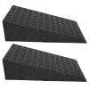 Starting Block Pedals, Block Pedals with Skid Resistance Stripe Thicker Starting Block Plastic Pedals for Sports Training Competitions view 1