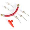 VGEBY Pump Adapter Kit, Portable Basketball Pump Needle Kit Inflatable Adaptor Kit 7 Piece Needle Connectors for Soccer Football Basketball Tyre view 3