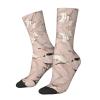ZISHAK Rose Gold Marble Adult Sports Socks-Men'S Cotton Mid-Calf Socks:A Fusion Of Comfort,Style,And Functionality view 3