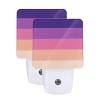 Qauirfe Transgender Rainbow Pride Flag Night Light Set of 2 Home Decor view 1