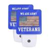 Qauirfe We are Veterans Night Light Set of 2 Home Decor view 1