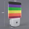 Qauirfe Transgender Rainbow Pride Flag Night Light Set of 2 Home Decor view 2