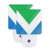 Qauirfe Transgender Pride Flag Night Light Set of 2 Home Decor view 1