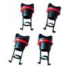4Pcs 25mm Marine Yacht Dinghy Canoe Nylon Boat Drain Plug Bung view 1