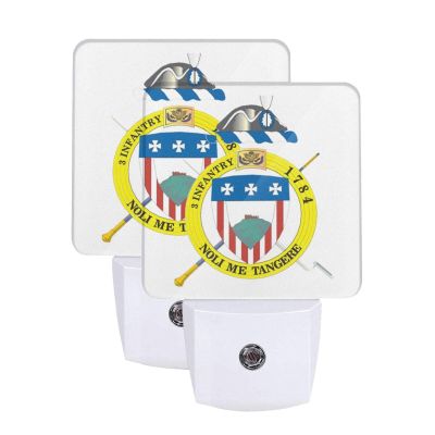 Qauirfe Us Old Guard 3rd US Infantry Regiment Night Light Set of 2 Home Decor