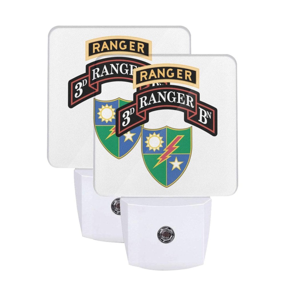 Qauirfe 3rd Ranger Battalion Night Light Set of 2 Home Decor