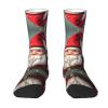 ZISHAK Christmas Traditional Gnome Adult Sports Socks-Men'S Cotton Mid-Calf Socks:A Fusion Of Comfort,Style,And Functionality view 1