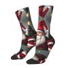 ZISHAK Christmas Traditional Gnome Adult Sports Socks-Men'S Cotton Mid-Calf Socks:A Fusion Of Comfort,Style,And Functionality view 3