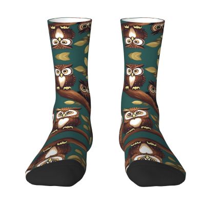 ZISHAK Magic Owel Adult Sports Socks-Men'S Cotton Mid-Calf Socks:A Fusion Of Comfort,Style,And Functionality