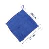 Billiard Cue Towel Pool Cue Clean Towel Comfortable Lightweight 20cmx20cm Snooker Club Towel for Billiards Accessories, Blue view 3