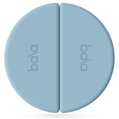 Bala Balance Blocks 2 Pack, Yoga Blocks for Working Out, (Sea) - Semi-Circular Yoga Accessories for Stretching & Exercise - Yoga Equipment for Home Workout - Yoga Block Essentials for Women & Men