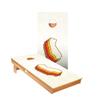 Skip's Garage Retro California Cornhole Boards - Includes (2) Boards (Resin Bags) + (2) Board Hole Lights view 1