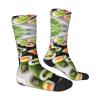 ZISHAK Sushi Dill Pickles Adult Sports Socks-Men'S Cotton Mid-Calf Socks:A Fusion Of Comfort,Style,And Functionality view 4
