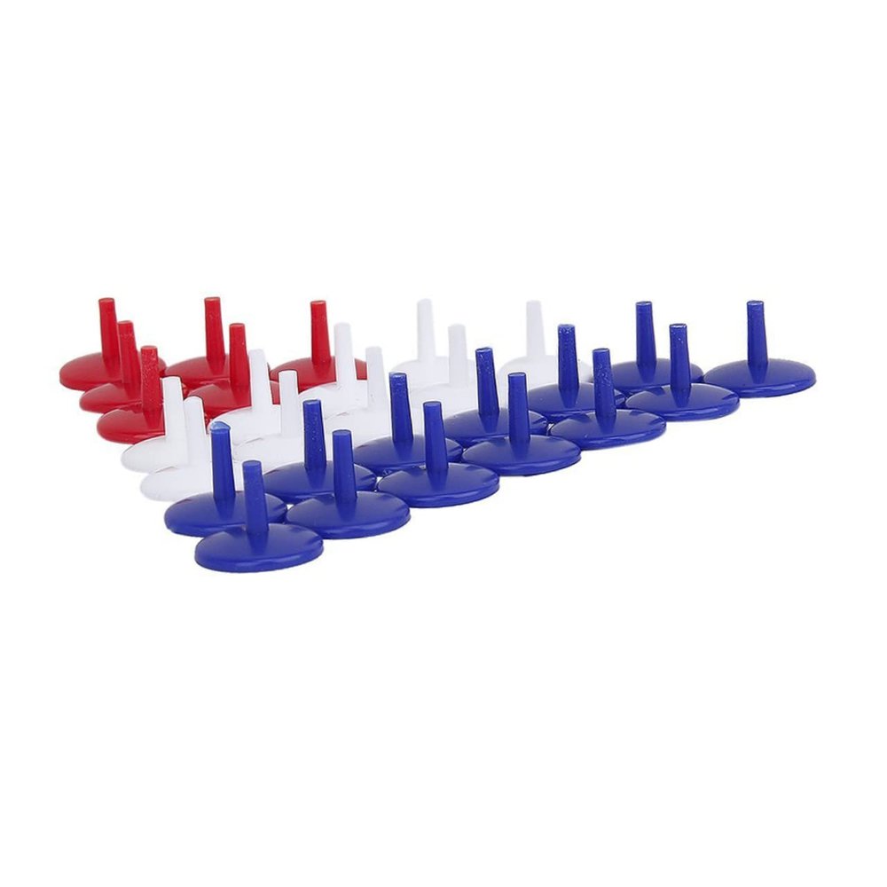 50pcs Marker Golf Ball Marking Tool Tin Golfball Marking Tool Ball Position Mark Round Golf Balls Ball Marks Golf Tee 0.71 Ball Stamp