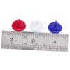 50pcs Marker Golf Ball Marking Tool Tin Golfball Marking Tool Ball Position Mark Round Golf Balls Ball Marks Golf Tee 0.71 Ball Stamp view 2