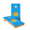 Skip's Garage Sunset Waves Cornhole Boards - Includes (2) Boards (Resin Bags) + (1) Black Carrying Case view 1